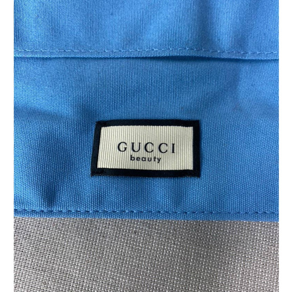 Gucci beauty light‎ blue travel pouch - Picture 4 of 9